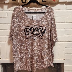 Cold crush plus size 3x junior plus 3x tee